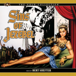 Sins of Jezebel サウンドトラック (Bert Shefter) - CDカバー