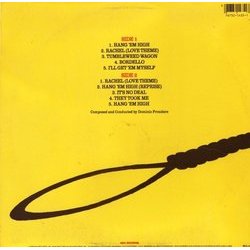 Hang 'em High Soundtrack (Dominic Frontiere) - CD Back cover