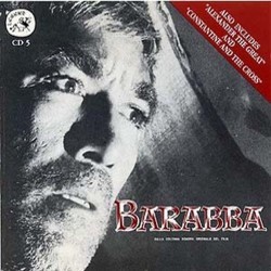 Barabba / Constantine and the Cross / Alexander The Great Soundtrack (Mario Nascimbene) - CD cover
