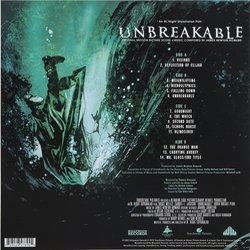 Unbreakable サウンドトラック (James Newton Howard) - CD裏表紙