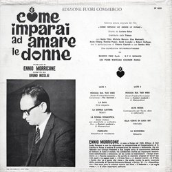 Come imparai ad amare le donne Soundtrack (Ennio Morricone) - CD Back cover