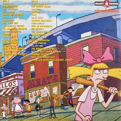 Hey Arnold! The Music. Vol 1 Ścieżka dźwiękowa (Jim Lang) - Tylna strona okladki plyty CD