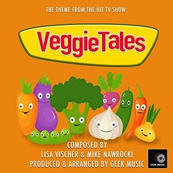 VeggieTales Main Theme Soundtrack (Mike Nawrocki, Lisa Vischer) - CD cover