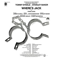 Where's Jack? Soundtrack (Elmer Bernstein) - CD-Rckdeckel