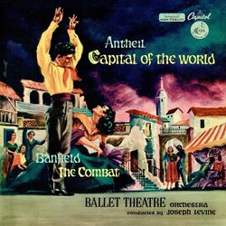 Capital Of The World / The Combat Soundtrack (George Antheil, Raffaello de Banfield) - CD-Cover