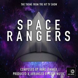 Space Rangers Main Theme サウンドトラック (Hans Zimmer) - CDカバー