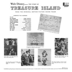 Treasure Island Soundtrack (Dal McKennon, Clifton Parker) - CD Trasero