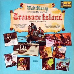 Treasure Island Soundtrack (Dal McKennon, Clifton Parker) - CD Back cover