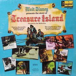 Treasure Island 声带 (Dal McKennon, Clifton Parker) - CD后盖