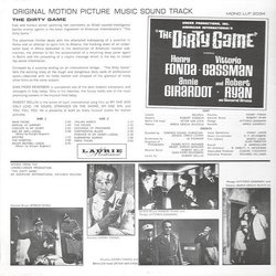 The Dirty Game Soundtrack (Robert Mellin, Gian Piero Reverberi) - CD Trasero