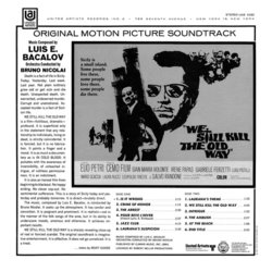We Still Kill the Old Way Soundtrack (Luis Bacalov) - CD Back cover