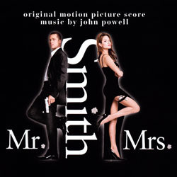 Mr. & Mrs. Smith Trilha sonora (John Powell) - capa de CD