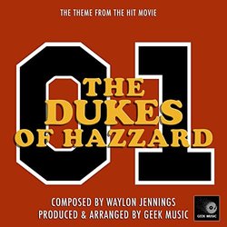 The Dukes Of Hazzard Main Theme Trilha sonora (Waylon Jennings) - capa de CD