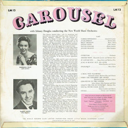 Carousel サウンドトラック (Oscar Hammerstein II, Richard Rodgers) - CD裏表紙