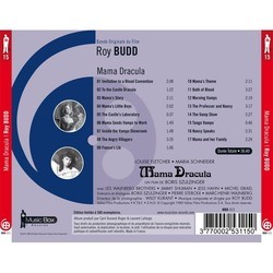 Mama Dracula サウンドトラック (Roy Budd) - CD裏表紙