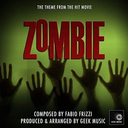Zombie Main Theme サウンドトラック (Fabio Frizzi) - CDカバー