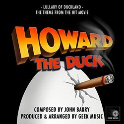 Howard The Duck: Lullaby Of Duckland Trilha sonora (John Barry) - capa de CD