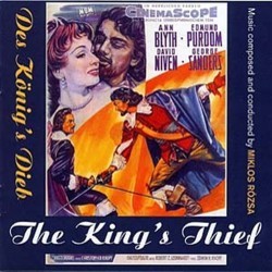 The King's Thief Soundtrack (Mikls Rzsa) - CD cover
