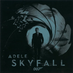 Skyfall Trilha sonora ( Adele) - capa de CD