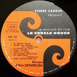 Le Cercle rouge Soundtrack (Éric Demarsan) - cd-inlay