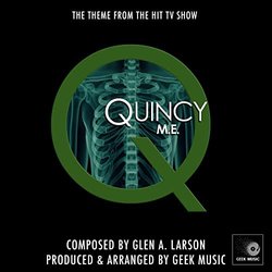 Quincy M.E. Main Theme Soundtrack (Glen A. Larson) - CD cover