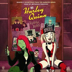 Harley Quinn: Season 2 Trilha sonora (Jefferson Friedman) - capa de CD