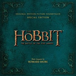 The Hobbit: The Battle of the Five Armies Ścieżka dźwiękowa (Howard Shore) - Okładka CD