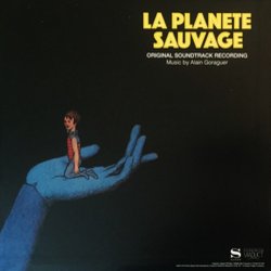 La Plante sauvage サウンドトラック (Alain Goraguer) - CD裏表紙