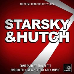 Starsky And Hutch Main Theme Soundtrack (Tom Scott) - CD-Cover