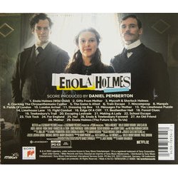 Enola Holmes Trilha sonora (Daniel Pemberton) - CD capa traseira