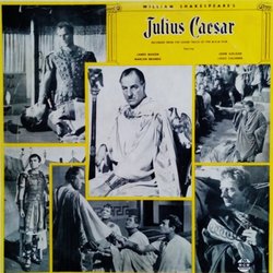 Julius Caesar Ścieżka dźwiękowa (Miklós Rózsa) - Okładka CD