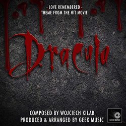 Bram Stokers Dracula: Love Remembered Trilha sonora (Wojciech Kilar) - capa de CD