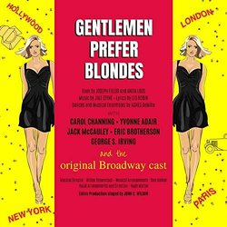 Gentlemen Prefer Blondes Soundtrack (Leo Robin, Jule Styne) - CD cover