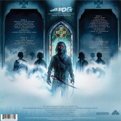The Fog Soundtrack (John Carpenter) - CD Trasero
