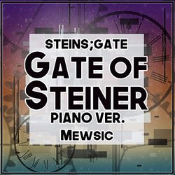 Steins;Gate: Gate of Steiner Trilha sonora (Mewsic ) - capa de CD