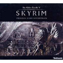 The Elder Scrolls V: Skyrim Trilha sonora (Jeremy Soule) - capa de CD