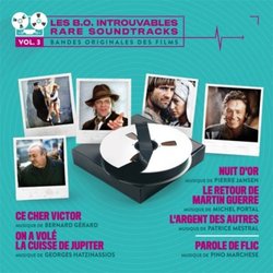 Les B.O. Introuvables Rare Soundtracks - Volume 3 Soundtrack (Bernard Grard, Georges Hatzinassios, Pierre Jansen, Pino Marchese, Patrice Mestral, Michel Portal) - CD cover