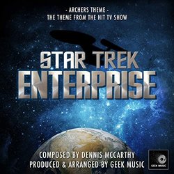 Star Trek Enterprise: Archer's Theme サウンドトラック (Dennis McCarthy) - CDカバー