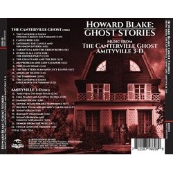 The Canterville Ghost and Amityville 3-D: Ghost Stories  Ścieżka dźwiękowa (Howard Blake) - Tylna strona okladki plyty CD