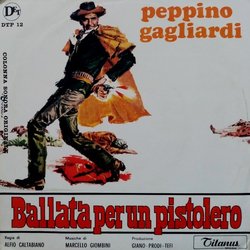 Ballata per un pistolero Trilha sonora (Marcello Giombini) - capa de CD
