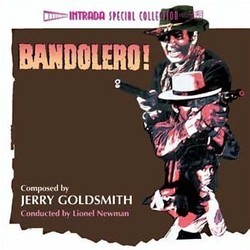 Bandolero! Trilha sonora (Jerry Goldsmith) - capa de CD