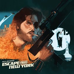 Escape from New York Trilha sonora (John Carpenter, Alan Howarth) - capa de CD