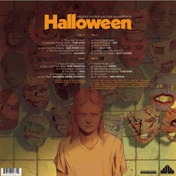 Halloween サウンドトラック (Tyler Bates) - CD裏表紙