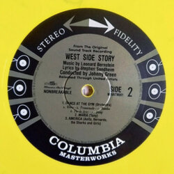 West Side Story Trilha sonora (Leonard Bernstein, Irwin Kostal) - CD capa traseira
