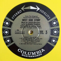 West Side Story Bande Originale (Leonard Bernstein, Irwin Kostal) - cd-inlay