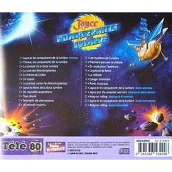 Jayce et les Conqurants de la Lumire サウンドトラック (Various Artists, Shuki Levy) - CD裏表紙