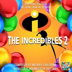 The Incredibles 2: Here Comes Elastigirl サウンドトラック (Michael Giacchino) - CDカバー