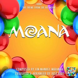Moana: Shiny サウンドトラック (Lin-Manuel Miranda) - CDカバー