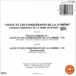 Jayce et les Conqurants de la Lumire サウンドトラック (Nick Carr, Shuki Levy, Haim Saban) - CD裏表紙
