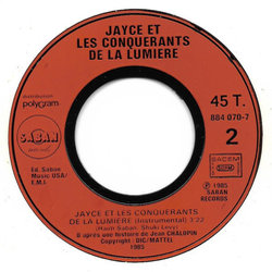 Jayce et les Conqurants de la Lumire サウンドトラック (Nick Carr, Shuki Levy, Haim Saban) - CDインレイ